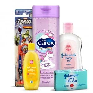 Baby Shampoo & Lotion Talcum